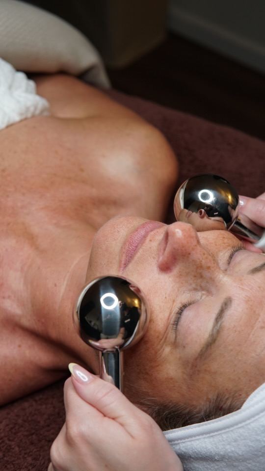 Custom facial treatment at Erin Dockery studio